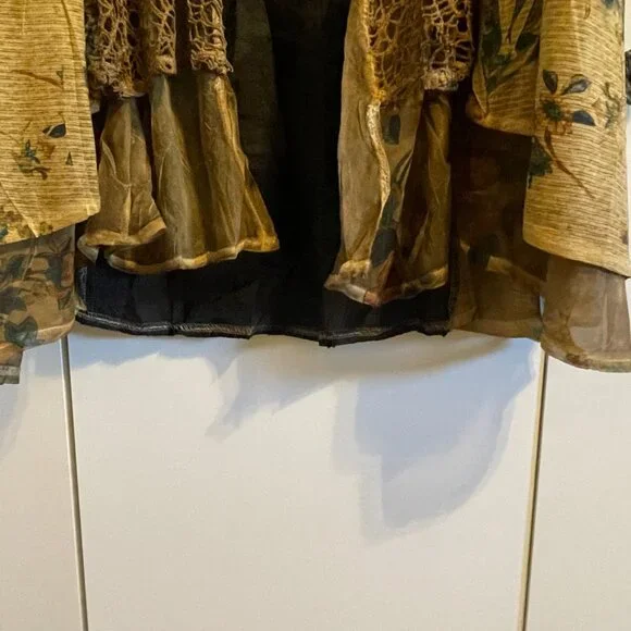 KAMANA Open Front Cardigan Duster Jacket - Picture 8 of 12